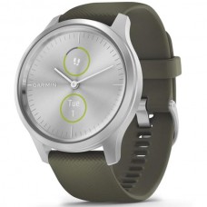 Фитнес часы Garmin vivomove Style Silver-Moss Green 010-02240-21