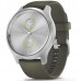 Фитнес часы Garmin vivomove Style Silver-Moss Green 010-02240-21