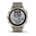 Спортивные часы Garmin Fenix 6S Light Gold-tone with Shale Gray Leather Band 010-02159-40