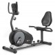 Велотренажер Hop-Sport HS-040L Root черно-серебристый