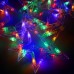 Гирлянда бахрома уличная (наружная) Springos 2 м 138 LED CL4017 Mix