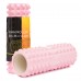 Массажный ролик Cornix EVA 33 x 14 см (валик, роллер) XR-0326 Light Pink