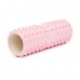 Массажный ролик Cornix EVA 33 x 14 см (валик, роллер) XR-0326 Light Pink