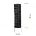Масажний ролик Cornix EVA 45 x 14 см (валик, ролер) XR-0038 Black