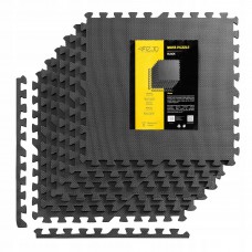 Мат-пазл (ластівчин хвіст) 4FIZJO Mat Puzzle EVA 180 x 120 x 1 см Black (P-5907739310378)