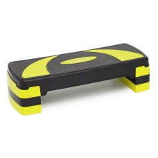 Степ-платформа 3-ступенчатая Cornix 78 х 29 х 10-20 см XR-0187 Black/Yellow