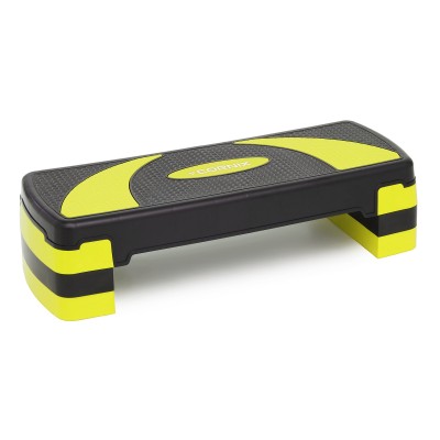 Степ-платформа 3-ступенчатая Cornix 78 х 29 х 10-20 см XR-0187 Black/Yellow