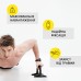 Упоры для отжиманий Cornix Push-up Bars XR-0169 Black/Green