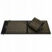 Коврик акупунктурный с подушкой 4FIZJO Ergo Mat XL Аппликатор Кузнецова Black/Gold (P-5907739313843)