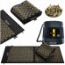 Коврик акупунктурный с подушкой 4FIZJO Ergo Mat XL Аппликатор Кузнецова Black/Gold (P-5907739313843)
