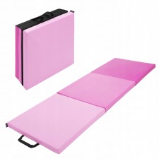 Мат гімнастичний складаний 4FIZJO 180 x 60 x 5 см Pink/Light Pink (P-5907739319678)