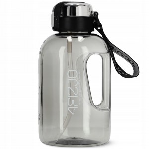 Бутылка для воды спортивная 4FIZJO 2000 мл Grey Бутылка для воды спортивная 4FIZJO 2000 мл Grey