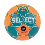 Мяч гандбольный SELECT Mundo (213) зелен/оранж, 3