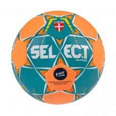 М’яч гандбольний SELECT Mundo (213) зелен/помаран, 3