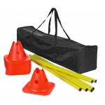 Тренувальний набір SELECT Agility set w/cones and poles (000) 12 конусів і 6 палиць