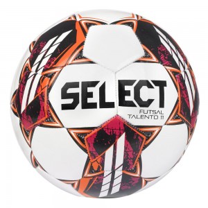 М’яч футзальний SELECT Talento 11 v22 (457) біло/помар, 52,5-54,5 р.2