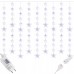 Гирлянда бахрома уличная (наружная) Springos 2 м 180 LED CL4003 Cold White/Blue
