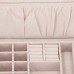 Скринька для прикрас (футляр для біжутерії) Springos 26 x 26 x 8.5 см HA1027