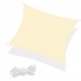 Тент-парус теневой для дома, сада и туризма Springos 4 x 4 м SN1024 Light Yellow