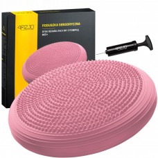 Балансувальна подушка-диск 4FIZJO MED+ 33 см сенсомоторна, масажна Pink (P-5907739313829)