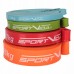 Эспандер-петля SportVida Power Band 4 шт 0-26 кг (резина для фитнеса и спорта) SV-HK0341