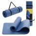 Коврик (мат) спортивный 4FIZJO NBR 180 x 60 x 1 см для йоги и фитнеса Navy Blue (P-5907739316974)