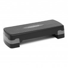 Степ-платформа 2-ступенчатая Cornix 68 х 28 х 10-15 см XR-0189 Black/Grey