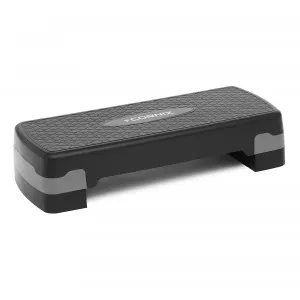 Степ-платформа 2-ступенчатая Cornix 68 х 28 х 10-15 см XR-0189 Black/Grey Степ-платформа 2-ступенчатая Cornix 68 х 28 х 10-15 см XR-0189 Black/Grey