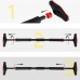 Турник раздвижной Cornix Pro 90-130 см XR-0284 Black/Red