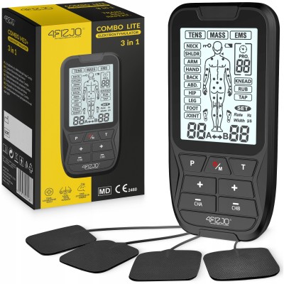 Апарат для електростимуляції м'язів 4FIZJO Combo LITE 3 в 1 (P-5905973401487)