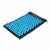 Килимок акупунктурний з валиком SportVida Аплікатор Кузнєцова 66 x 40 см SV-HK0407 Black/Blue