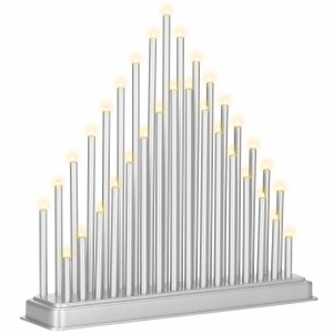 Декоративный светильник (подсвечник) на батарейках Springos 33 LED CL0855