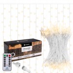 Гірлянда бахрома вулична (зовнішня) Springos 3 x 3 м 306 LED Pilot CL4001 Warm White