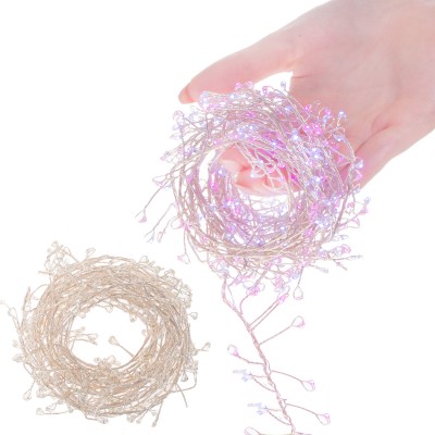 Гирлянда Springos 3 м 300 LED CL0091 Cold White/Pink