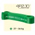 Еспандер-петля 4FIZJO Power Band 45 мм 26-36 кг гума для фітнесу та спорту Green (P-5907222931080)
