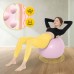 Мяч для фитнеса (фитбол) 4FIZJO 65 см массажный Anti-Burst Pink (P-5905973400220)