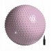 Мяч для фитнеса (фитбол) 4FIZJO 65 см массажный Anti-Burst Pink (P-5905973400220)