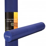 Массажный ролик Cornix EVA+ 90 x 15 см (валик, роллер) XR-0314 Navy Blue