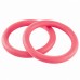 Гімнастичні кільця 4FIZJO з ABS пластику, що регулюються Pink (P-5907739314888)
