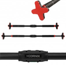 Турник раздвижной Cornix Pro+ 100-150 см XR-0288 Black/Red