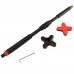 Турник раздвижной для дома Cornix Pro+ 100-150 см XR-0288 Black/Red