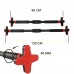 Турник раздвижной для дома Cornix Pro+ 100-150 см XR-0288 Black/Red