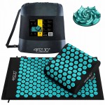 Коврик акупунктурный с подушкой 4FIZJO Ergo Mat Black/Blue (P-5907739313911)