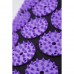Килимок акупунктурний з валиком SportVida Аплікатор Кузнєцова 66 x 40 см SV-HK0408 Black/Violet