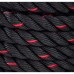 Канат тренувальний 4FIZJO Battle Rope 9 м для кросфіту Black (P-5907739312242)