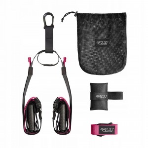 Петли для функционального тренинга 4FIZJO TRX Black/Pink