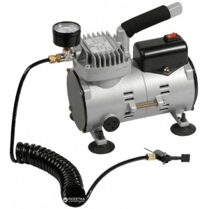 Компресор SELECT Air compressor mini (010) чёрный, one size