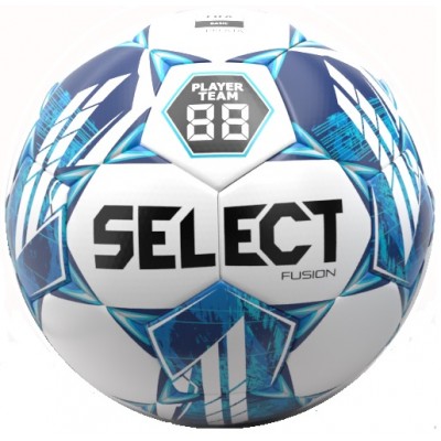Мяч футбольный SELECT Fusion v23 (962) бел/синий, 4