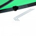 Пляжний тент 4FIZJO Pop Up 120 x 190 см Green/White (P-5907739312693)