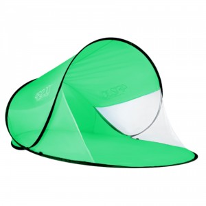 Пляжный тент 4FIZJO Pop Up 120 x 190 см Green/White (P-5907739312693)